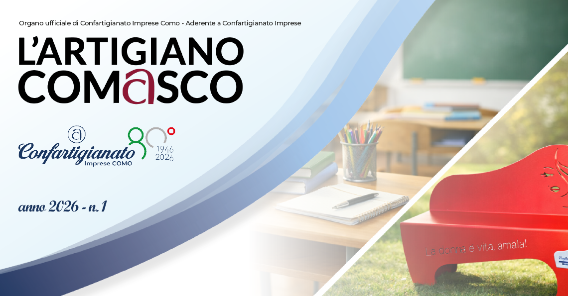 ON LINE IL NUOVO NUMERO DE L`ARTIGIANO COMASCO